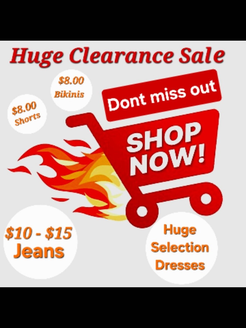Clearance Event Look For 🔥🔥CLEARANCE ITEM🔥🔥 In The Listing. $8/$10/$13/$15